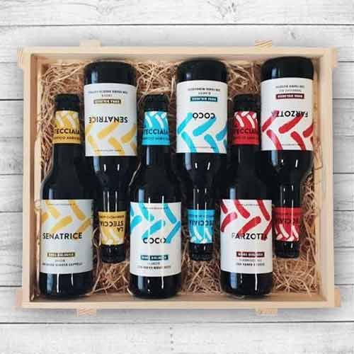 Craft Beer Box-Send Gourmet Basket to Bologna