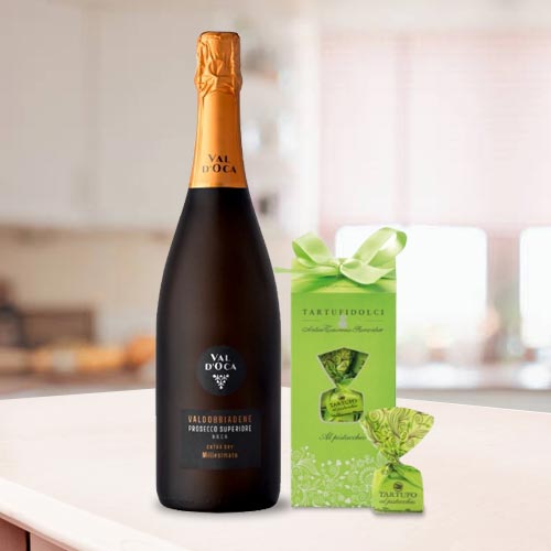 Prosecco and Chocolates-Sparkling Wine and Chocolates Italy