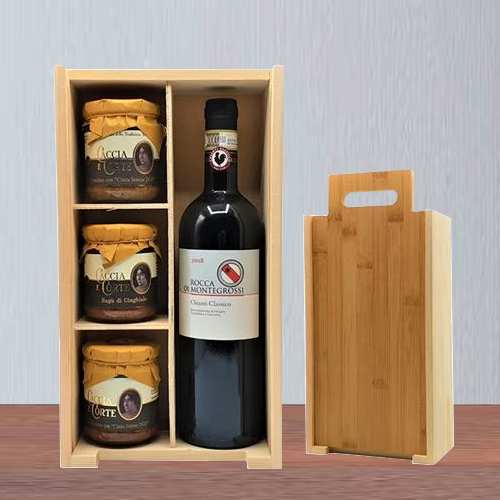 Food And Wine Delights-Birthday Thank You Gifts