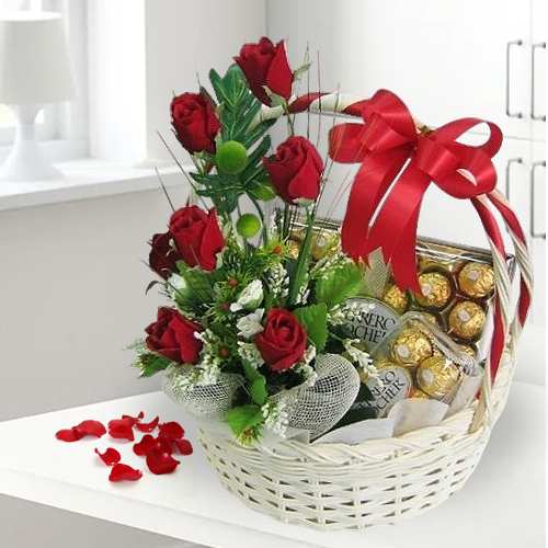 - Flower And Chocolate Delivery For Wife